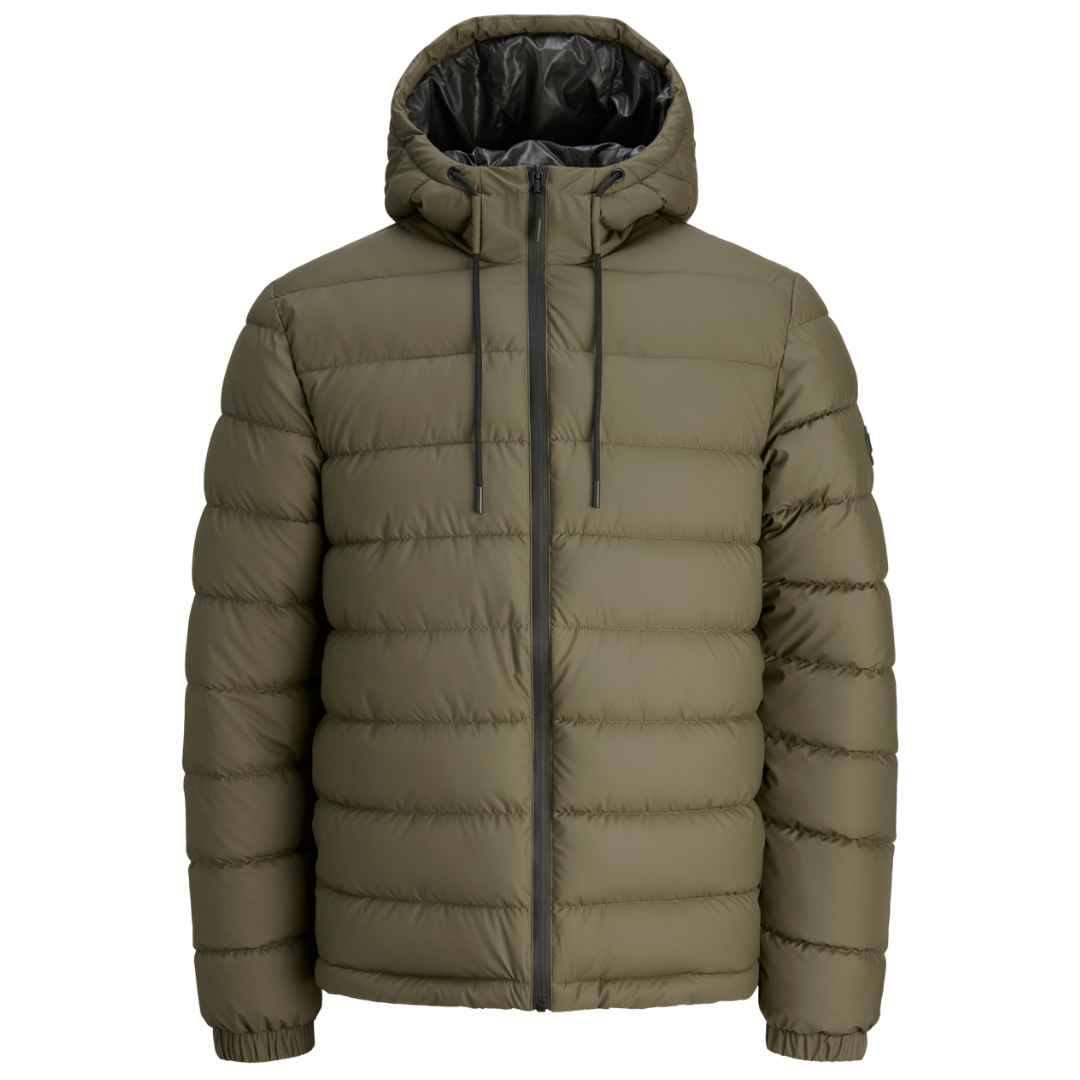 J&J Zelena Muška Jakna JCOPOINT PU PUFFER
